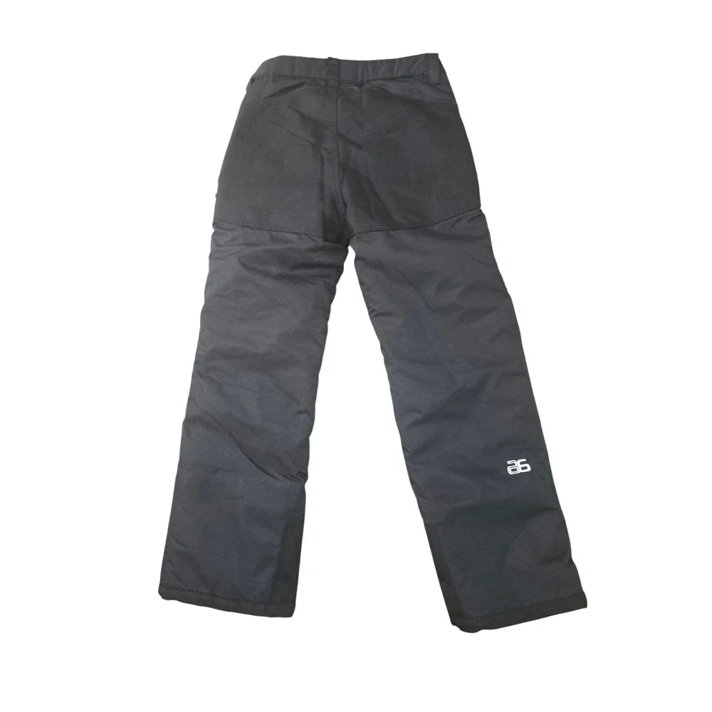 Arctix Kids Black Insulated Snow Pants Ski Sledding Winter Trousers Size Large